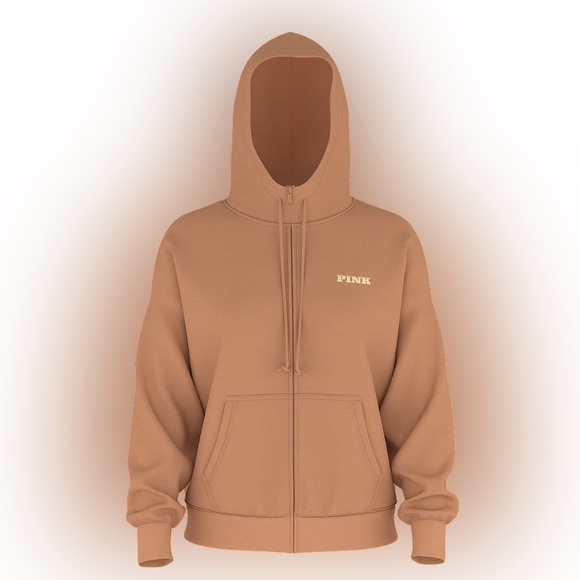 PINK Victoria’s Secret Everyday Fleece Zip-up Hoodie - Picture 3 of 6